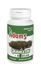 Quercetina 500mg cu Bromelaina - Adams Vision