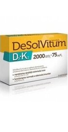 DeSolVitum D3-K2 2000UI D3  - Aflofarm