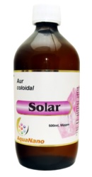 AquaNano Solar Aur coloidal 55ppm - Aghoras