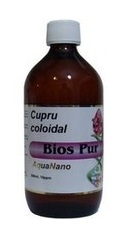 AquaNano Cupru Coloidal Bios Pur 10 ppm - Aghoras
