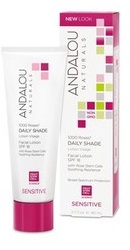 1000 Roses Daily Shade Facial Lotion SPF18 - Andalou Naturals