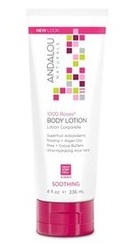 1000 Roses Soothing Body Lotion - Andalou Naturals