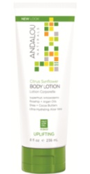 Citrus Sunflower Uplifting Body Lotion - Andalou Naturals