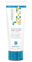 Clementine Ginger Energizing Body Lotion - Andalou Naturals