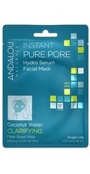 Instant Pure Pore Hydro Serum Facial Mask - Andalou Naturals