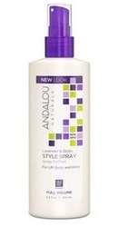 Lavender Biotin Full Volume Style Spray - Andalou Naturals