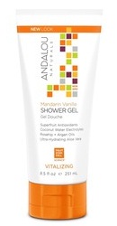 Mandarin Vanilla Vitalizing Shower Gel - Andalou Naturals