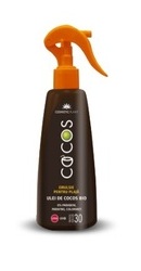 Emulsie plaja SPF 30 cu ulei de cocos bio - Cosmeticplant