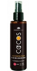 Ulei plaja SPF 15 cu ulei de cocos bio - Cosmeticplant