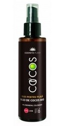Ulei plaja SPF 6 cu ulei de cocos bio - Cosmeticplant