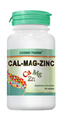Calciu  Magneziu Zinc - Cosmopharm