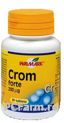 Crom Forte, 30 tablete (Inhibarea poftei de mancare) - sisesti42.ro