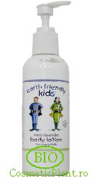 Crema de corp pentru copii menta (5ani+) - Earth Friendly Kids