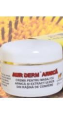 Aur Derm Crema pentru masaj cu arnica si extract de conifere - Elzin Plant