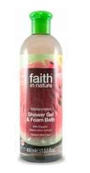 Gel de dus si spuma de baie cu pepene - Faith in Nature