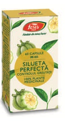 Silueta Perfectă controlul greutății, M101,60 capsule, Fares