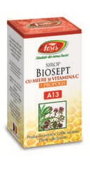 Sirop Biosept cu Miere si Propolis - Fares