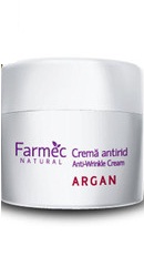 Natural Crema antirid cu Argan - Farmec