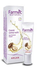 Natural Crema contur ochi cu Argan - Farmec