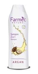 Natural Sampon 2 in 1 cu Argan - Farmec