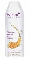 Natural Sampon Crema cu Laptisor de matca - Farmec