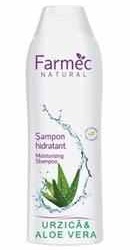 Natural Sampon Hidratant cu Urzica si Aloe vera - Farmec