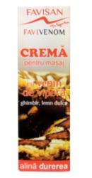 Favivenom Crema cu venin de vipera pentru masaj - Favisan