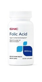 Acid Folic 800 MCG - GNC