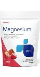 Magneziu 250 mg cu aroma Capsuni - GNC