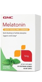 Melatonina 5 mg cu aroma de Menta - GNC