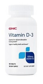 Vitamin D3 5000 IU - GNC