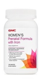 Womens Prenatal Formula Prenatala cu Fier - GNC