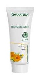 Crema de maini cu galbenele si catina - VivaNatura