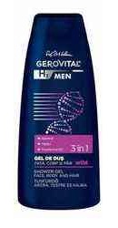 Gerovital H3 Men Wild Gel de dus 3 in 1 - Farmec