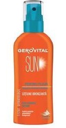 Gerovital Sun  Lotiune bronzanta pentru plaja - Farmec