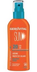 Gerovital Sun Lotiune protectie solara SPF20 - Farmec