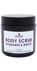 Body Scrub cu rozmarin si menta - Hera Medical