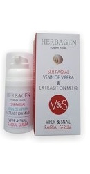 Ser facial cu venin de vipera si extract de melc - Herbagen