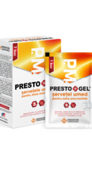 Presto Gel Servetele umede -  Hip Pharma