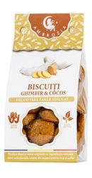 Biscuiti vegani fara zahar cu ghimbir si cocos - Ambrozia