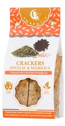 Crackers vegani cu dovleac si negrilica - Ambrozia