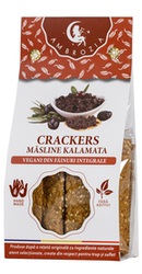 Crackers vegani cu masline kalamata - Ambrozia