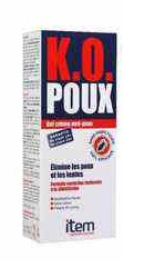 Gel Crema anti-paduchi K.O. Poux - Item