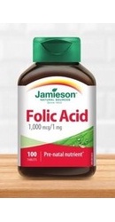 Acid Folic 1MG - Jamieson