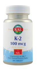 Vitamin K2 100MCG - KAL