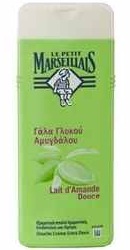 Gel de dus hidratant cu lapte de Migdale Dulci - Le Petit Marseillais