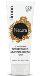 Crema ECO hranitoare si hidratanta pentru picioare extract organic de catina - Lirene