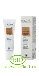 Crema coloranta BIO Logona-bronz auriu pentru ten uscat sau sensibil