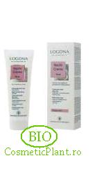 Crema de noapte BIO pentru ten uscat Logona