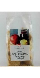 Biscuiti ecologici fara zahar cu faina din grau spelta - Longevita